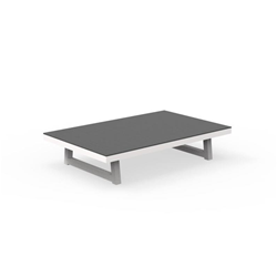 TALENTI table basse d'extérieur ALABAMA ALU Collezione Premium