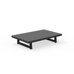 TALENTI table basse d'extérieur ALABAMA ALU Collezione Premium