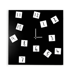 dESIGNoBJECT horloge murale CHANGING CLOCK