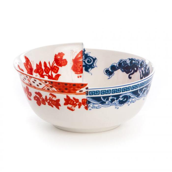 SELETTI set de 2 bols HYBRID EUTROPIA