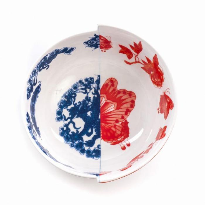 SELETTI set de 2 bols HYBRID EUTROPIA