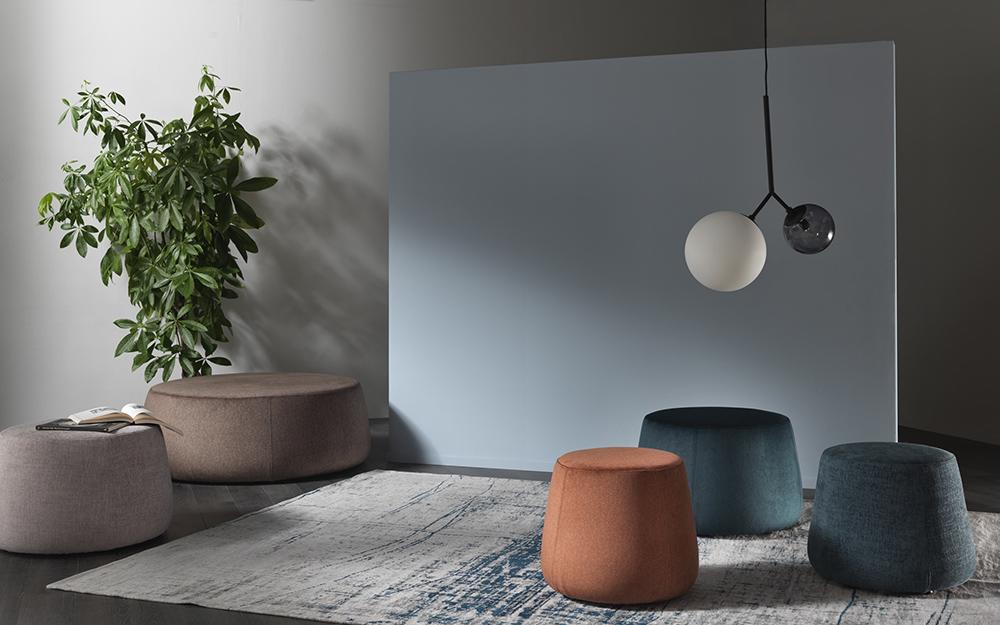 MEME DESIGN pouf EIRENE Ø 120 x H 42 cm