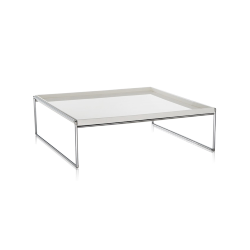 KARTELL table basse TRAYS 80 x 80 cm