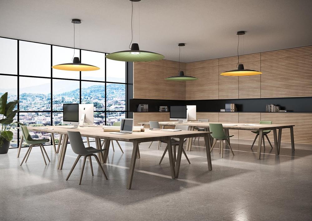 MARTINELLI LUCE lampe à suspension insonorisante LENT