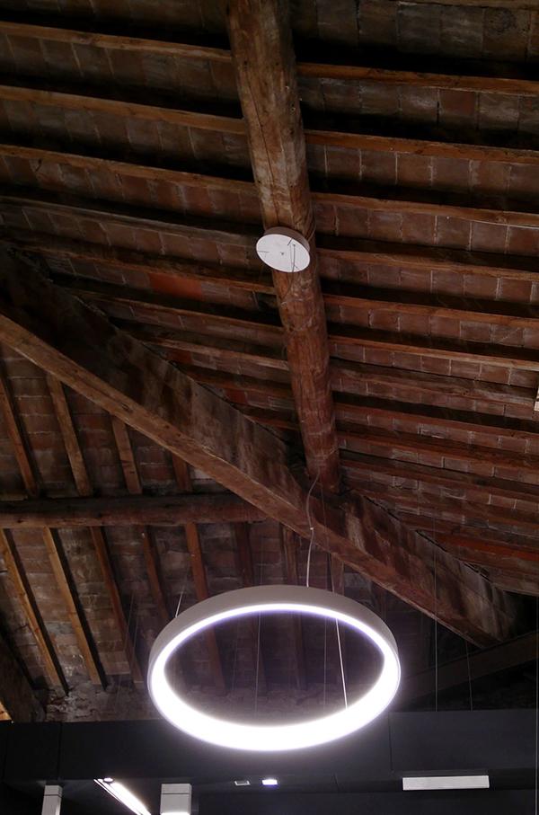 MARTINELLI LUCE lampe à suspension LUNAOP Ø 120 cm BLANC 3000K dimmable