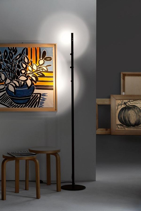 MARTINELLI LUCE lampadaire COLIBRI' Colibrì avec la lumière réglable