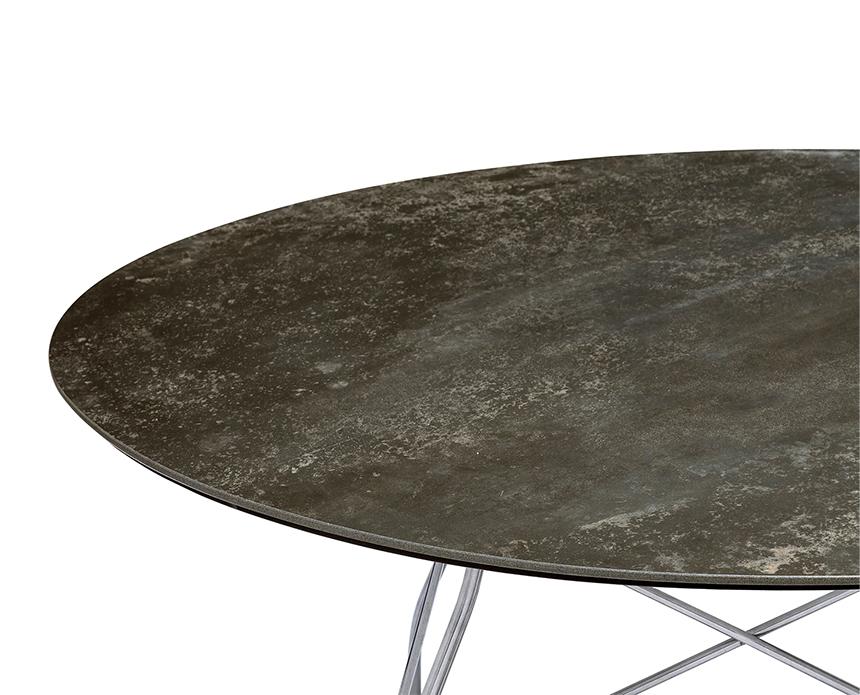 KARTELL table ronde GLOSSY MARBLE Ø 128 cm