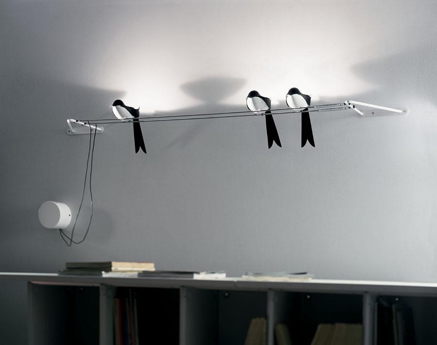 MARTINELLI LUCE lampe murale applique LE RONDINI LED