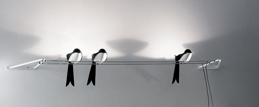 MARTINELLI LUCE lampe murale applique LE RONDINI LED