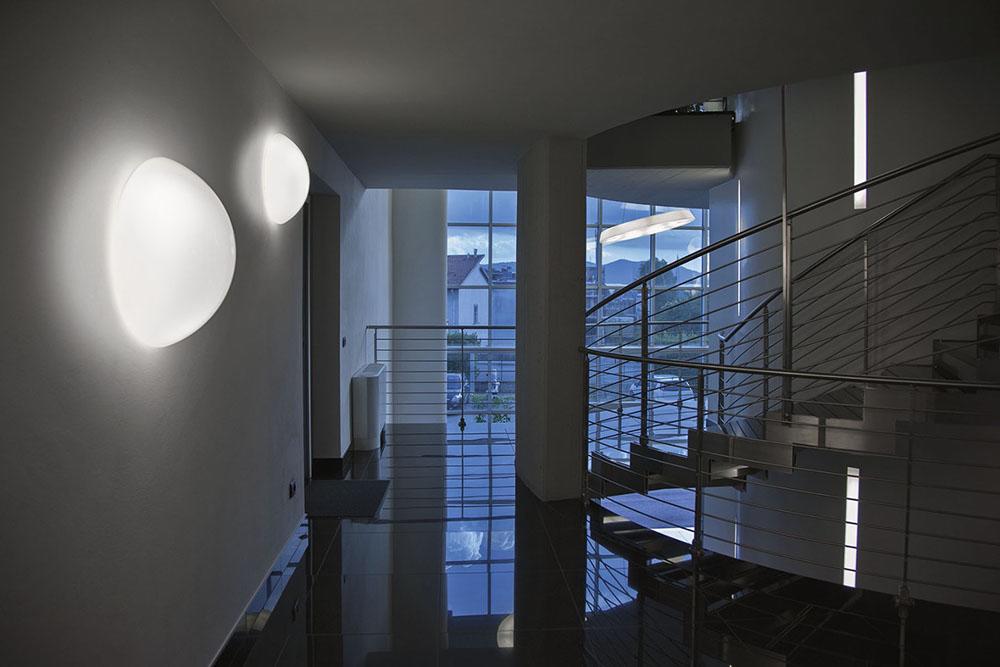 MARTINELLI LUCE lampe murale applique ou de plafond SEMISFERA