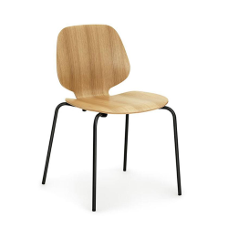 NORMANN COPENHAGEN chaise MY CHAIR avec la base noire