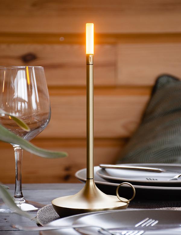 GRAYPANTS lampe de table rechargeable WICK