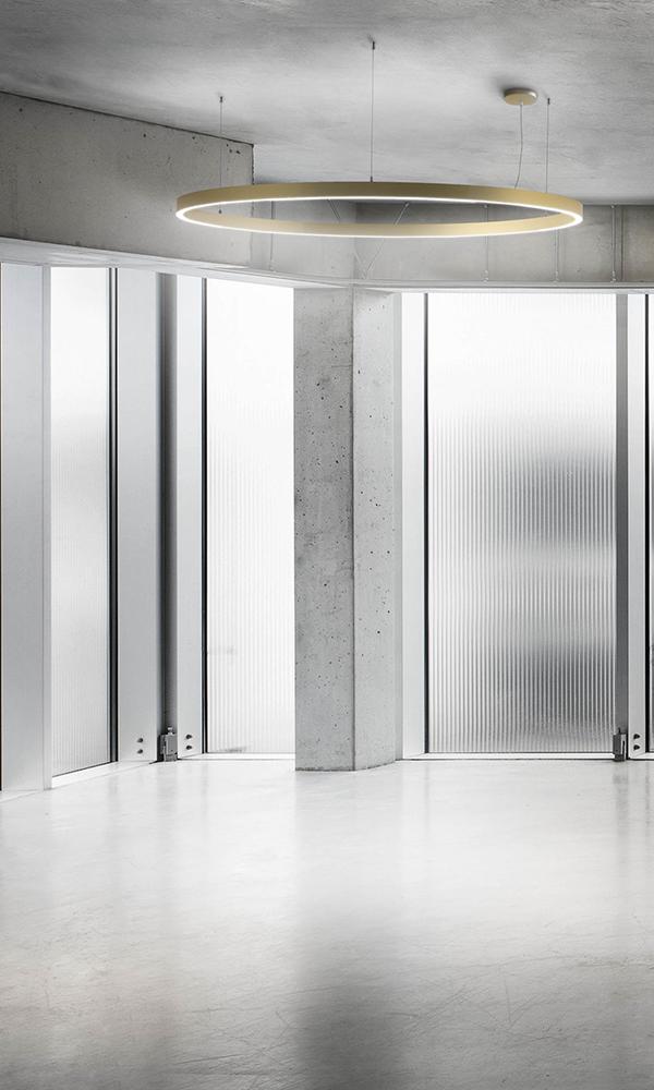 NEMO STUDIO lampe à suspension ZIRKOL CIRCLE 2 m DOWNLIGHT