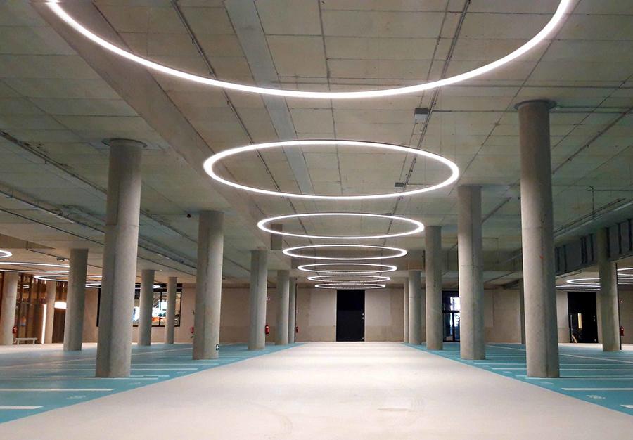 NEMO STUDIO lampe à suspension ZIRKOL CIRCLE 3 m UP-DOWNLIGHT