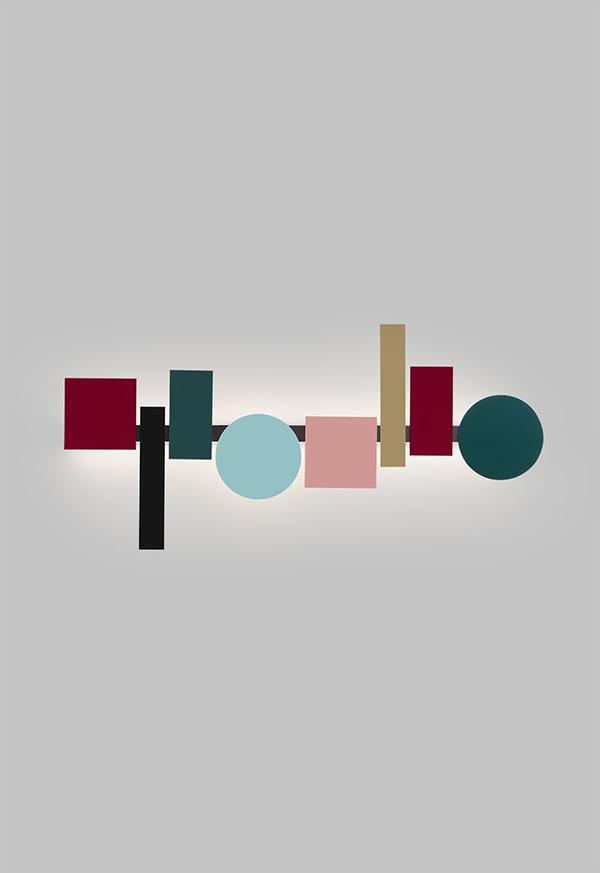 PALLUCCO lampe murale applique TOTEM 120 cm