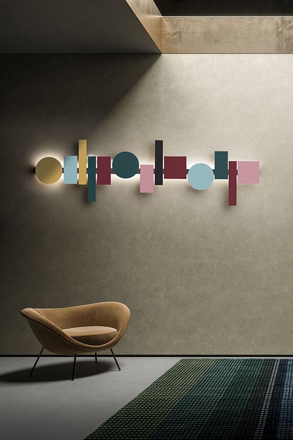 PALLUCCO lampe murale applique TOTEM 200 cm