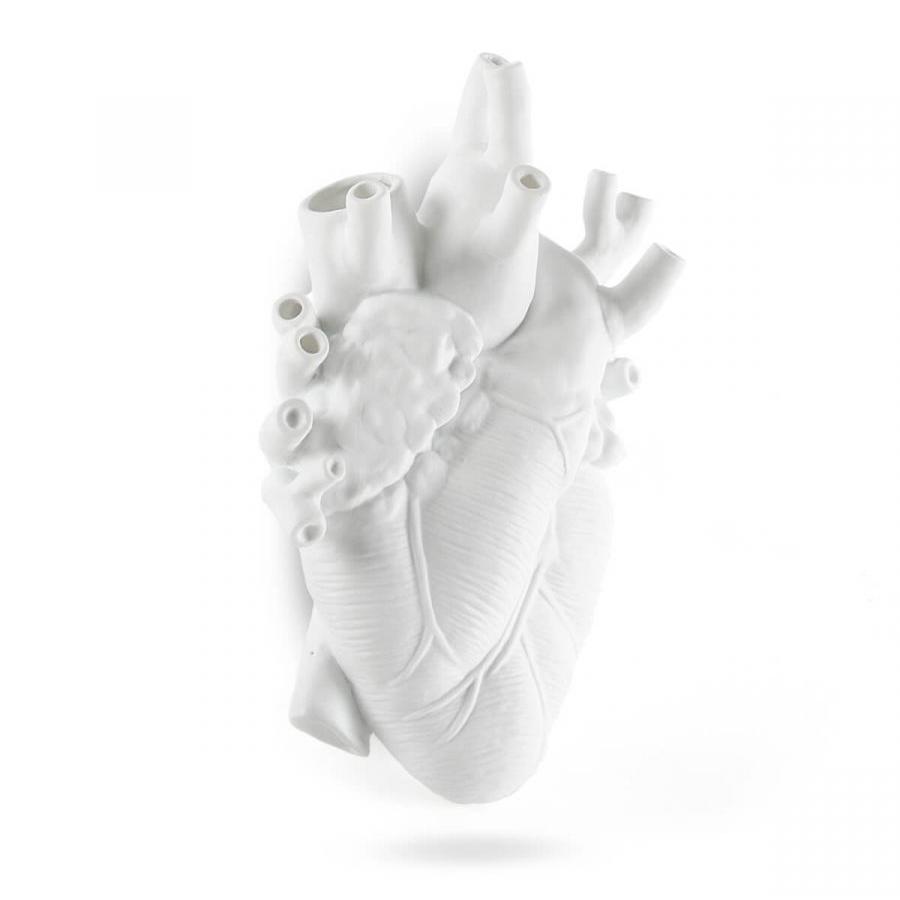 SELETTI vase en forme de coeur LOVE IN BLOOM GIANT