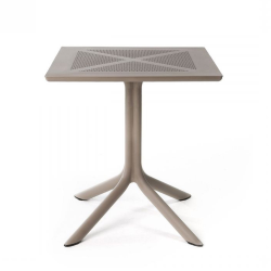 NARDI table carré pour l'extérieur CLIPX 70