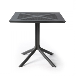 NARDI table carré pour l'extérieur CLIPX 80