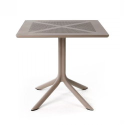 NARDI table carré pour l'extérieur CLIPX 80