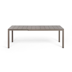 NARDI table pour extérieur RIO ALU 140 EXTENSIBLE GARDEN COLLECTION