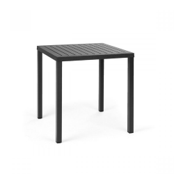 NARDI table carré pour extérieur CUBE 70x70 cm