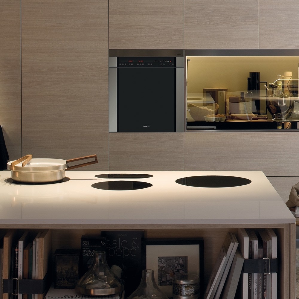 FOSTER plaque de cuisson à induction SÉRIE MODULAR avec 3 zones rondes