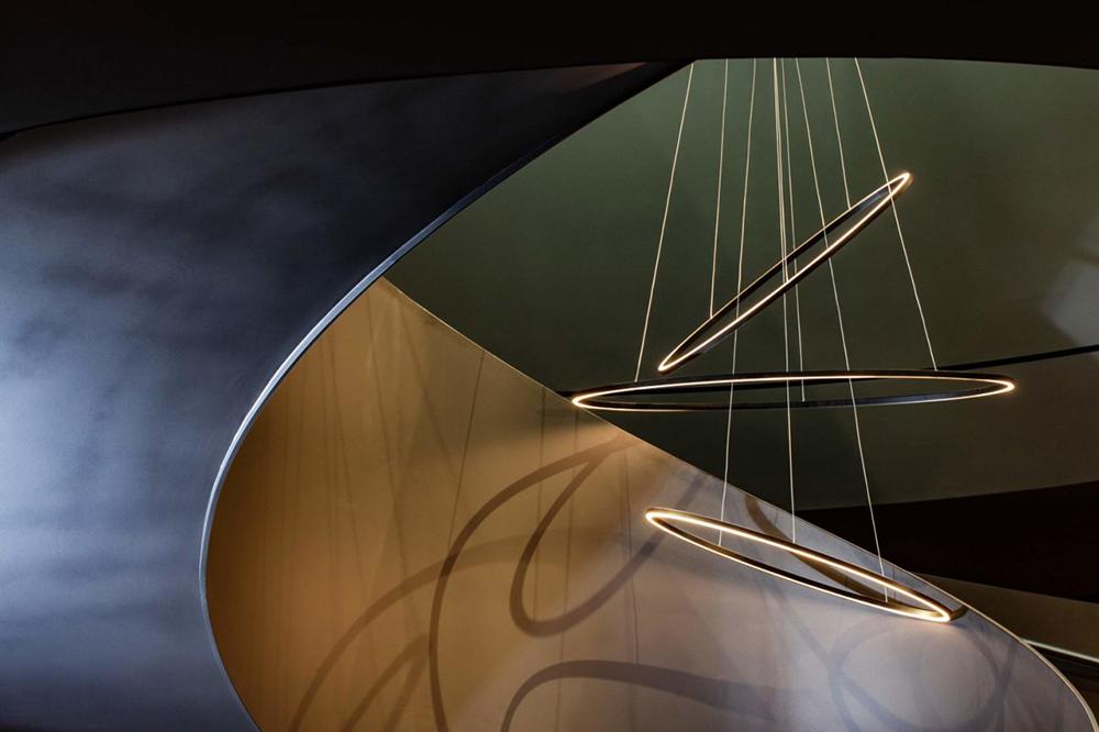 NEMO lampe à suspension ELLISSE TRIPLE