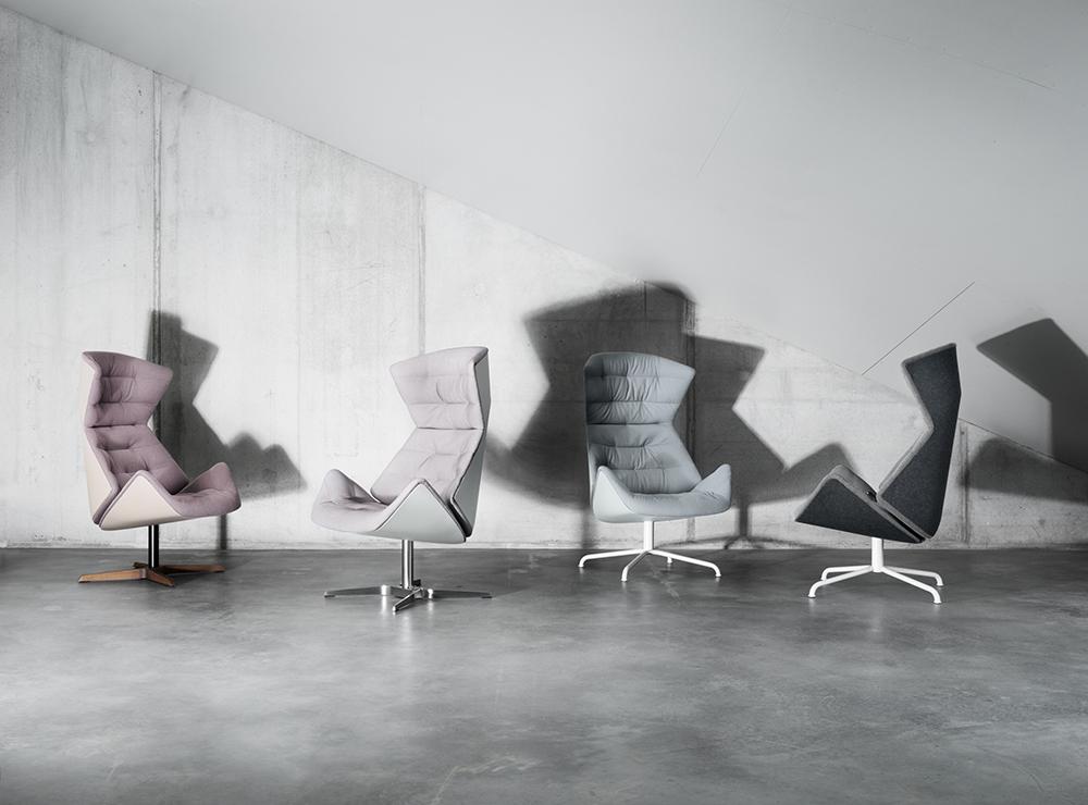 THONET fauteuil pivotante 808