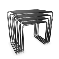 THONET set de 4 tables basses B 9