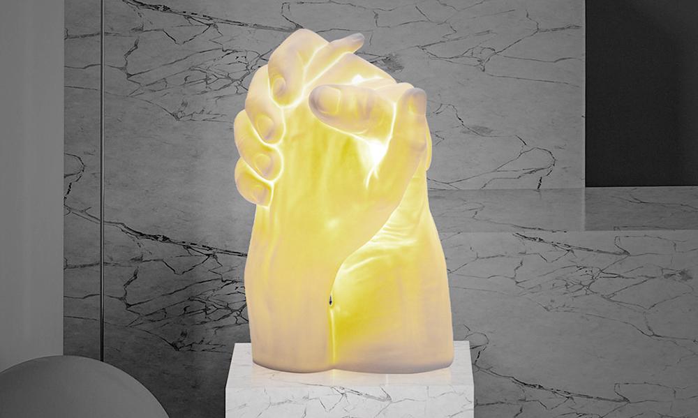 SELETTI lampe de table WITH ME LAMP