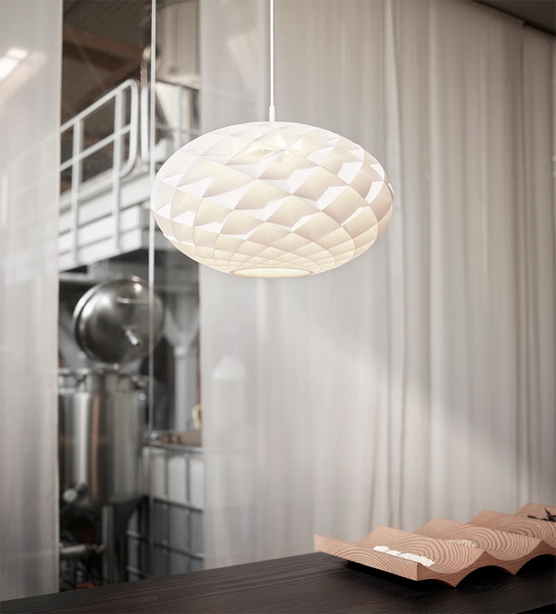 LOUIS POULSEN lampe à suspension PATERA OVAL