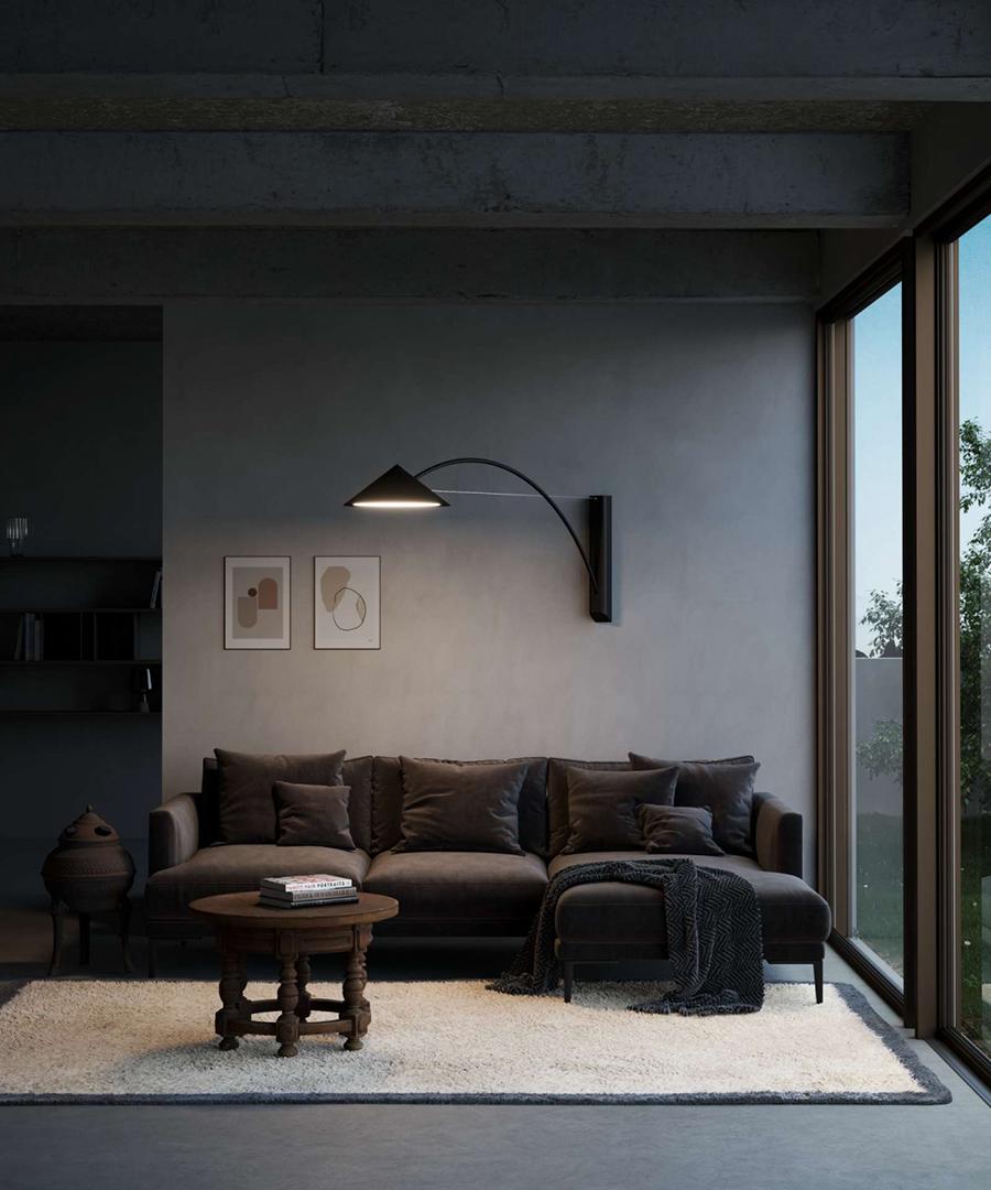 PRANDINA lampe murale FLYER W5