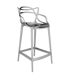 KARTELL tabouret MASTERS STOOL H 65 cm MÉTALLISÉS PRECIOUS COLLECTION