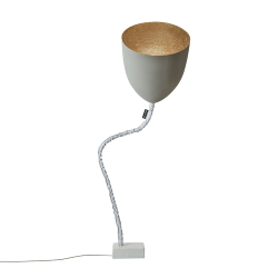 IN-ES.ARTDESIGN lampadaire FLOWER CEMENTO