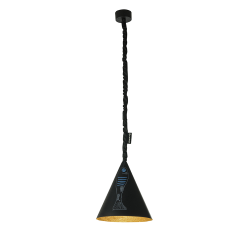 IN-ES.ARTDESIGN lampe à suspension JAZZ S LAVAGNA