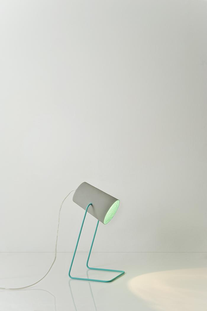 IN-ES.ARTDESIGN lampe de table PAINT T CEMENTO