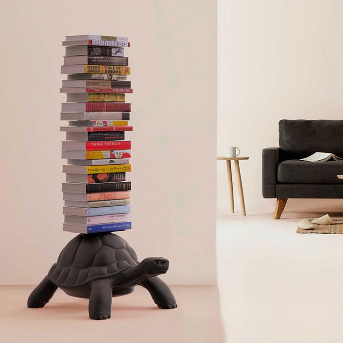 QEEBOO bibliothèque verticale TURTLE CARRY BOOKCASE