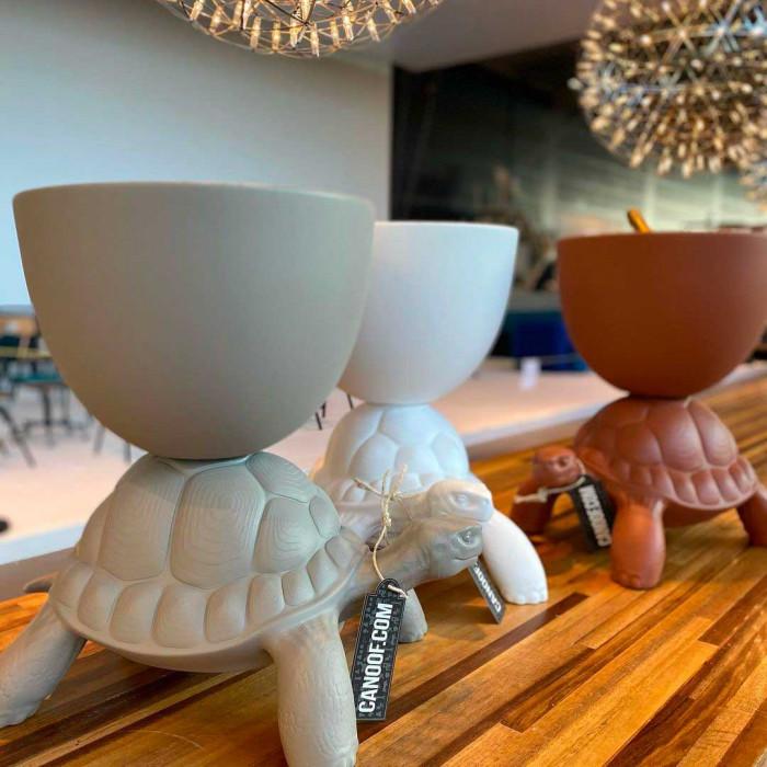 QEEBOO vase TURTLE CARRY PLANTER