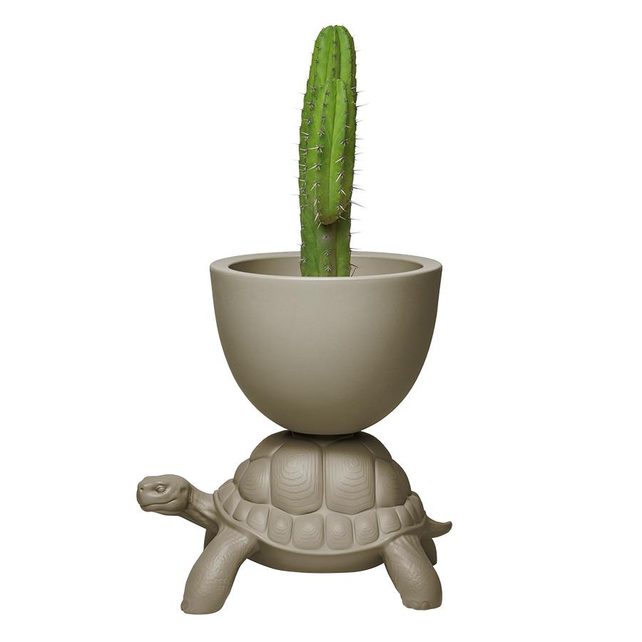 QEEBOO vase TURTLE CARRY PLANTER