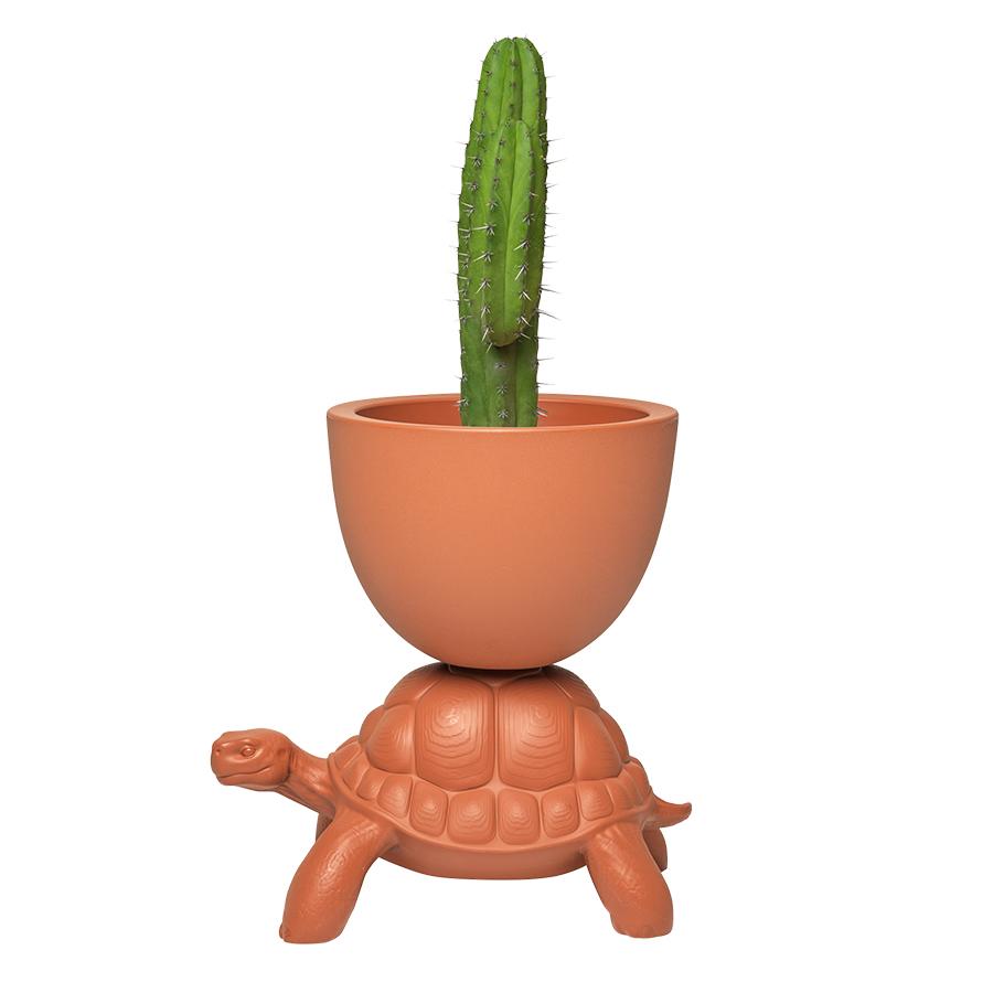 QEEBOO vase TURTLE CARRY PLANTER