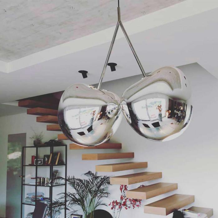 QEEBOO lampe à suspension CHERRY LAMP METAL FINISH