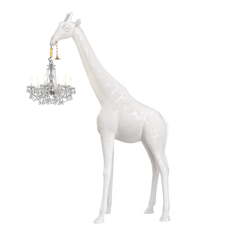 QEEBOO lampadaire d'extérieur GIRAFFE IN LOVE M OUTDOOR