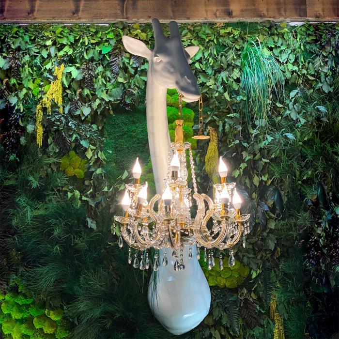 QEEBOO lampe murale GIRAFFE IN LOVE WALL