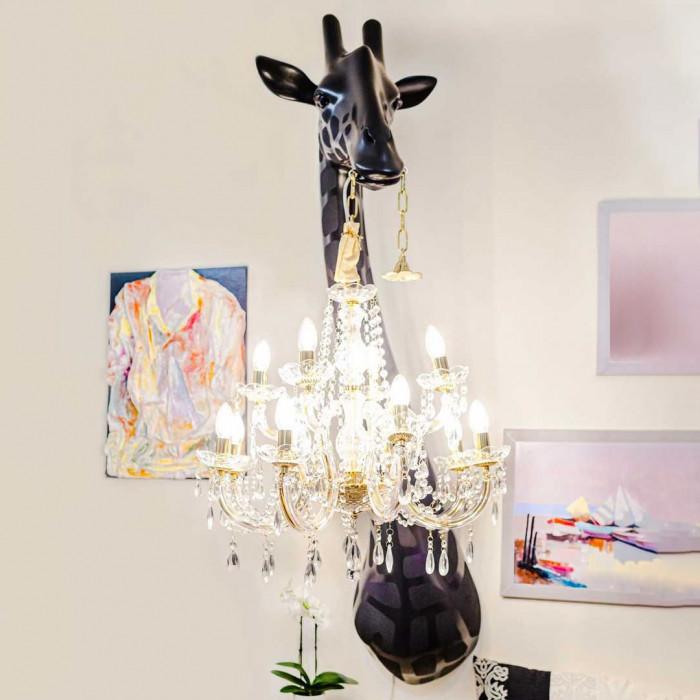 QEEBOO lampe murale GIRAFFE IN LOVE WALL