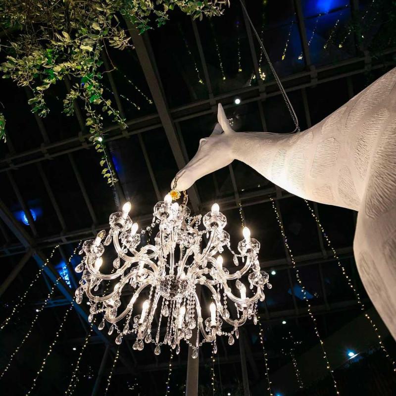 QEEBOO lampadaire GIRAFFE IN LOVE INDOOR H 400 cm