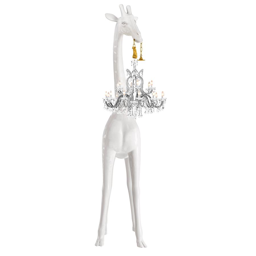 QEEBOO lampadaire GIRAFFE IN LOVE INDOOR H 400 cm