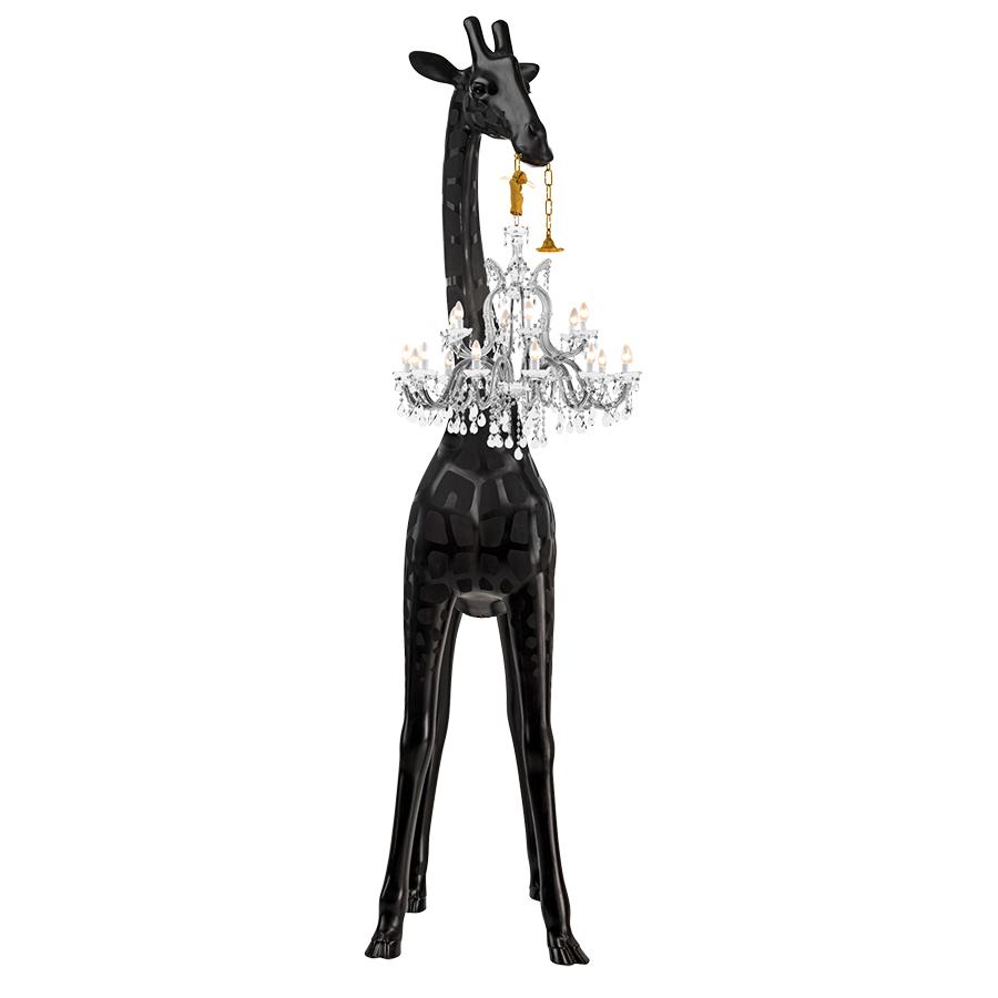 QEEBOO lampadaire GIRAFFE IN LOVE INDOOR H 400 cm