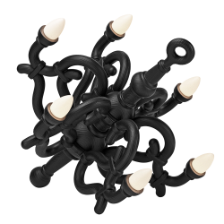 QEEBOO lampadaire pour l'extérieur FALLEN CHANDELIER XL