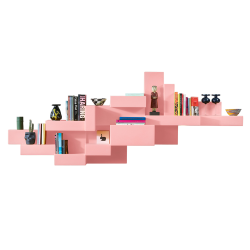 QEEBOO bibliotheque murale PRIMITIVE BOOKSHELF